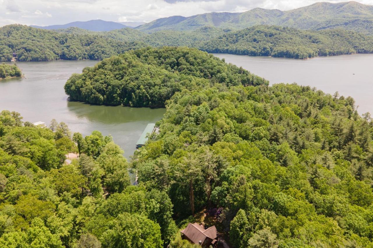 Tree Top Lodge - Gorgeous Lake Cabin With Hot Tub & Magnificent Views Of Forests And Mountains! Cabin Butler 외부 사진