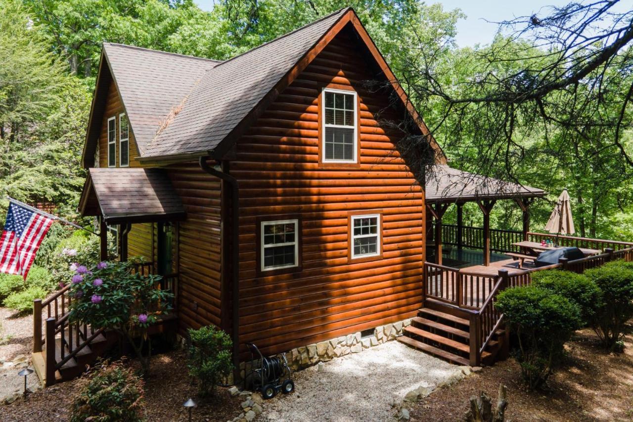Tree Top Lodge - Gorgeous Lake Cabin With Hot Tub & Magnificent Views Of Forests And Mountains! Cabin Butler 외부 사진