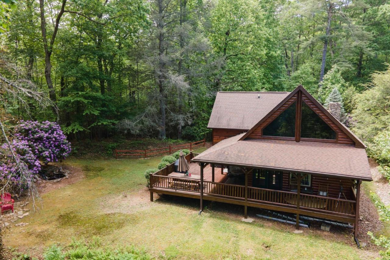 Tree Top Lodge - Gorgeous Lake Cabin With Hot Tub & Magnificent Views Of Forests And Mountains! Cabin Butler 외부 사진